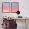 Stupell Industries Minimalist Aerial Beach 2 pc Framed Floater Canvas Wall Art Set Design by Nataly White